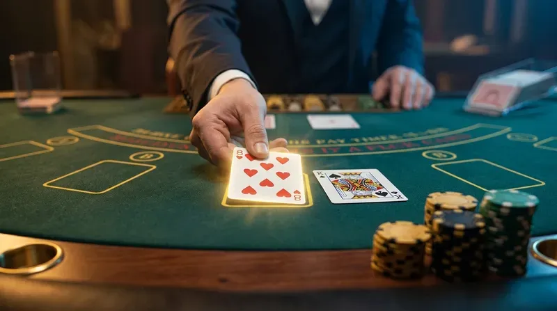 百家乐游戏基础：点数计算与例牌（天牌）的绝对判定