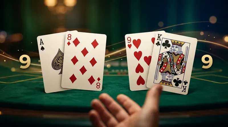 第二步：掌握百家乐基础玩法与点数计算