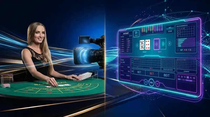 真人视讯百家乐 vs 电子百家乐：深度对比与优劣势分析