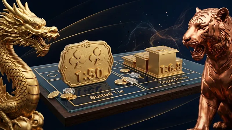 龙虎赔率全解析：同花和局与过三关怎么玩？