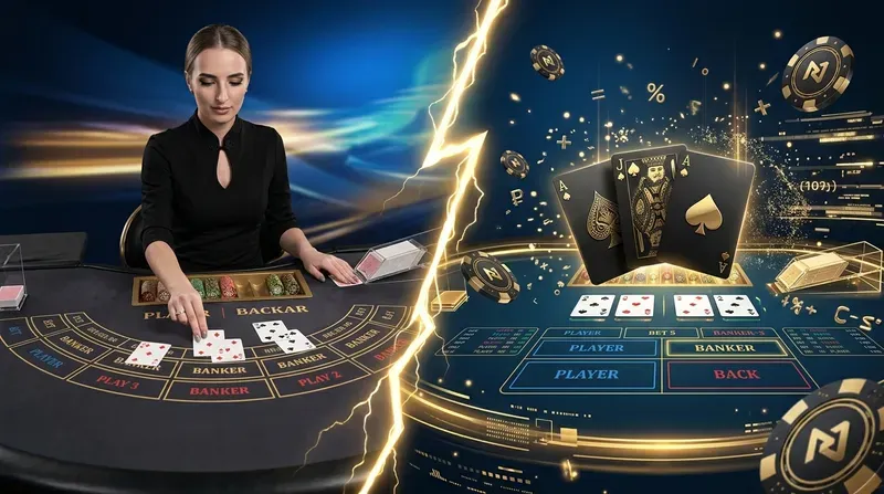 真人视讯百家乐与电子百家乐的区别及主流供应商