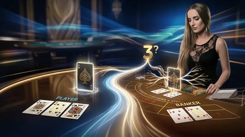 进阶必学：最详细的百家乐补牌规则（第三张牌）解析